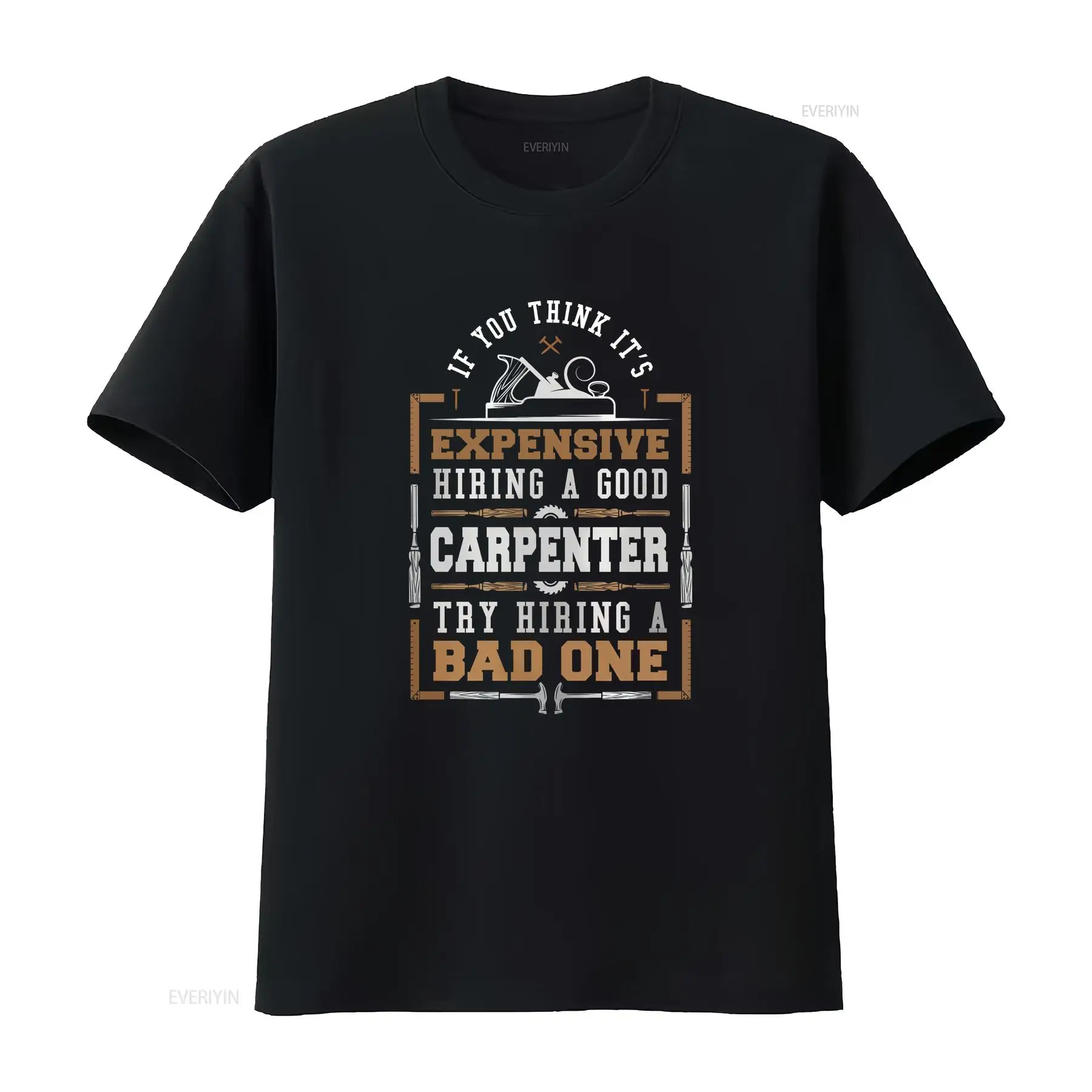 Woodworking Union - Camiseta de Carpinteiro Engraçada para União