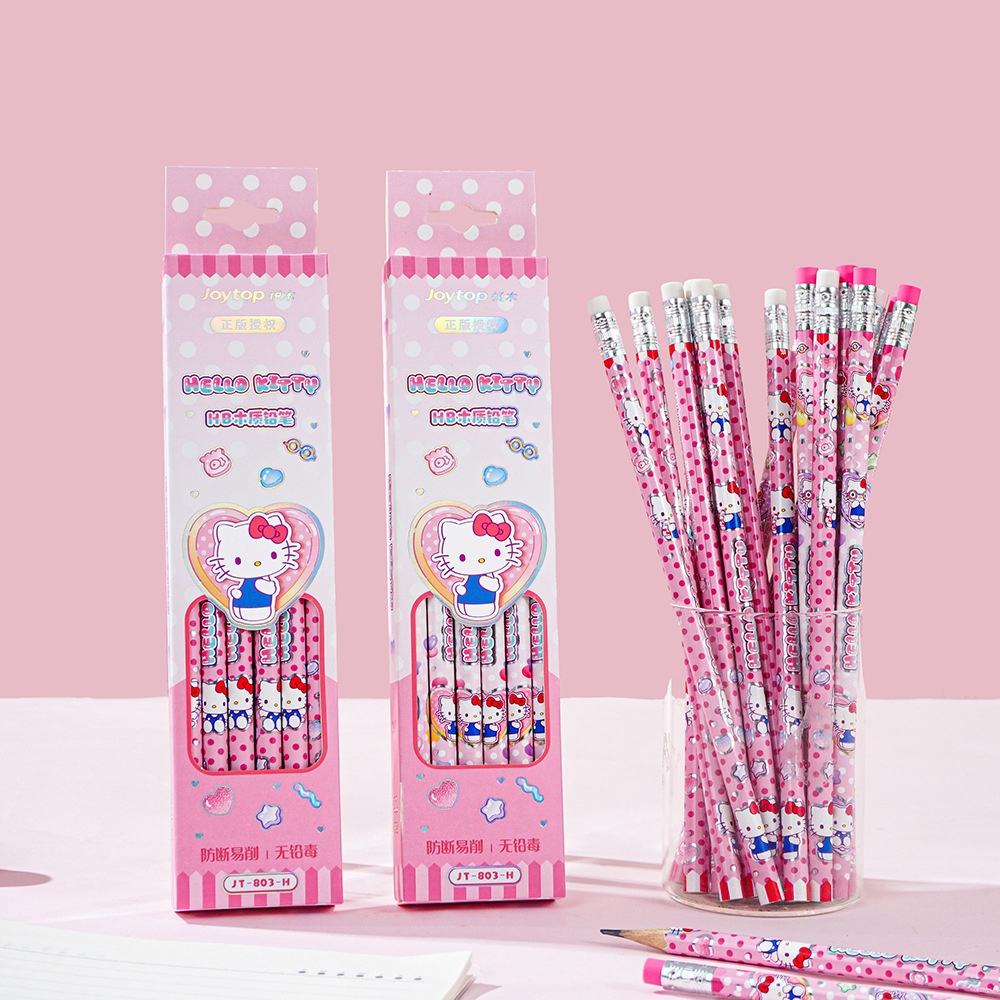 Woodworking Ideas - 12 Lápis HB Genuínos Sanrio Hello