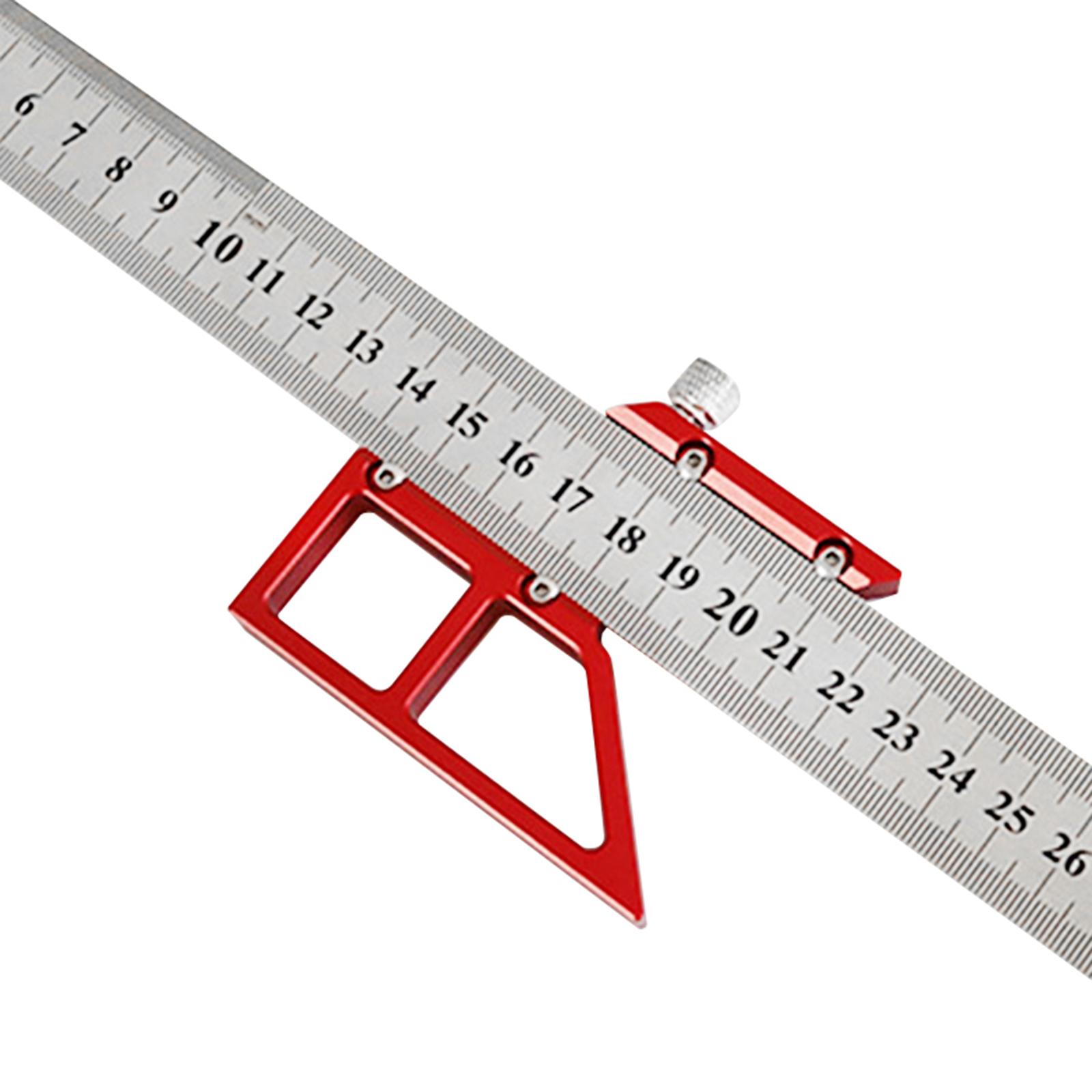 Woodworking For Engineers - Régua Triangular de Esquadria 45/90 Graus,