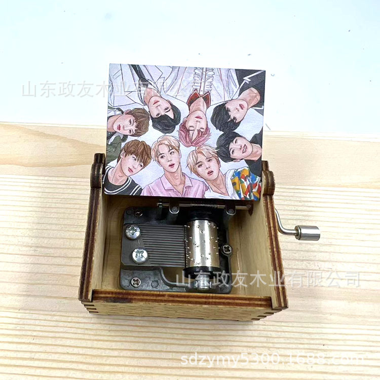 Woodworking Ideas - Caixa Musical de Madeira Kpop BTS