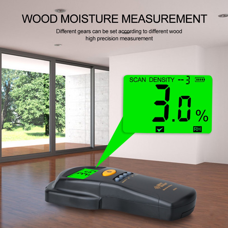 Lumber Woodworking - Sensor inteligente as981 higrômetro digital medidor