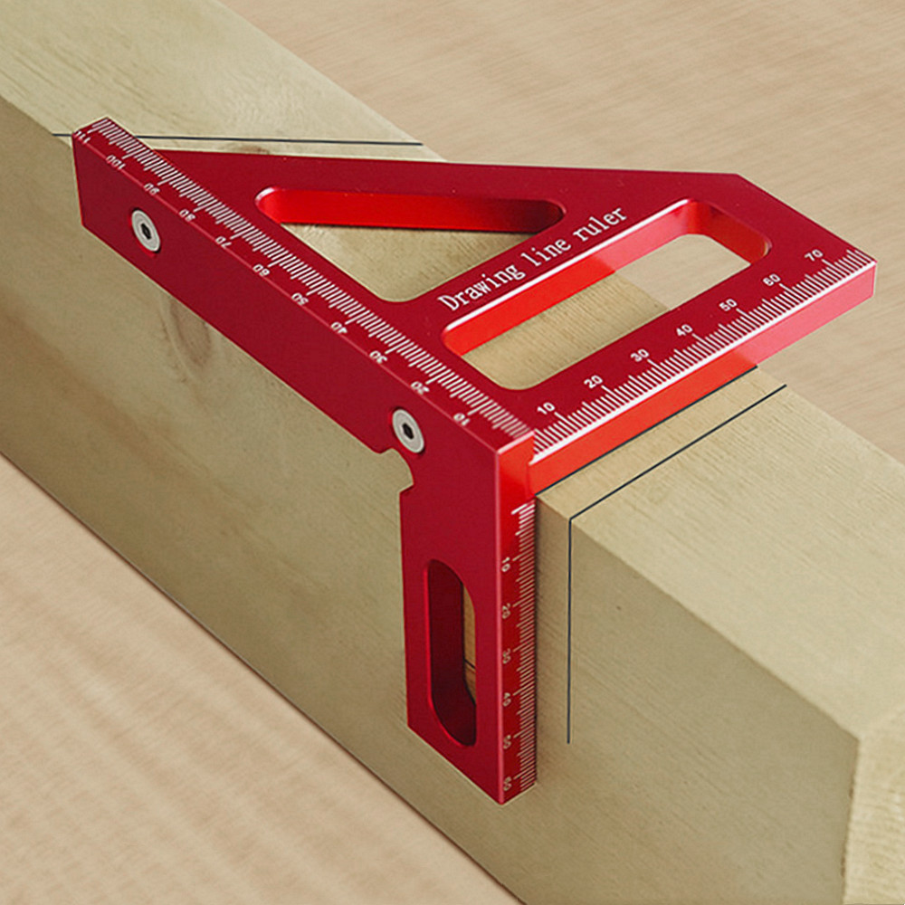 Woodworking For Engineers - Régua Esquadro de Marcenaria em Liga