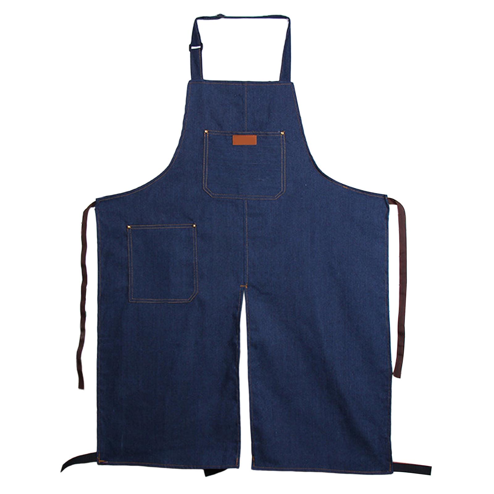Woodworking Overalls - Avental de cerâmica com perna dividida