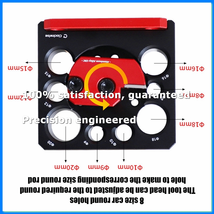 Woodworking Tools - Gabarito Ajustável para Fazer Cavilhas 8mm-20mm