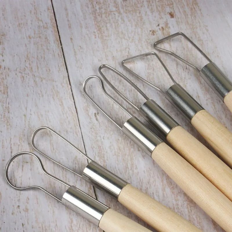 Woodworking Veneer Cutter - 6 pçs moldes de argola de