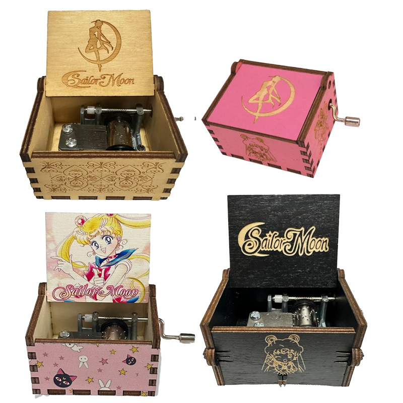 Woodworking Ideas - Caixa de Música Temática Sailor Moon,