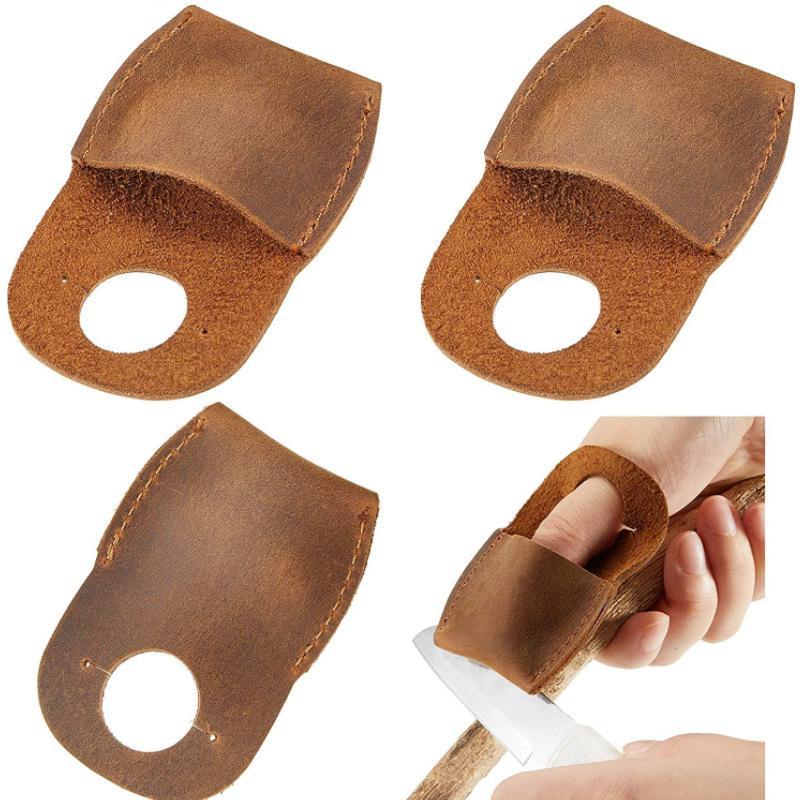 Woodworking Kitchen Projects - Protetor de Dedo em Couro Bovino