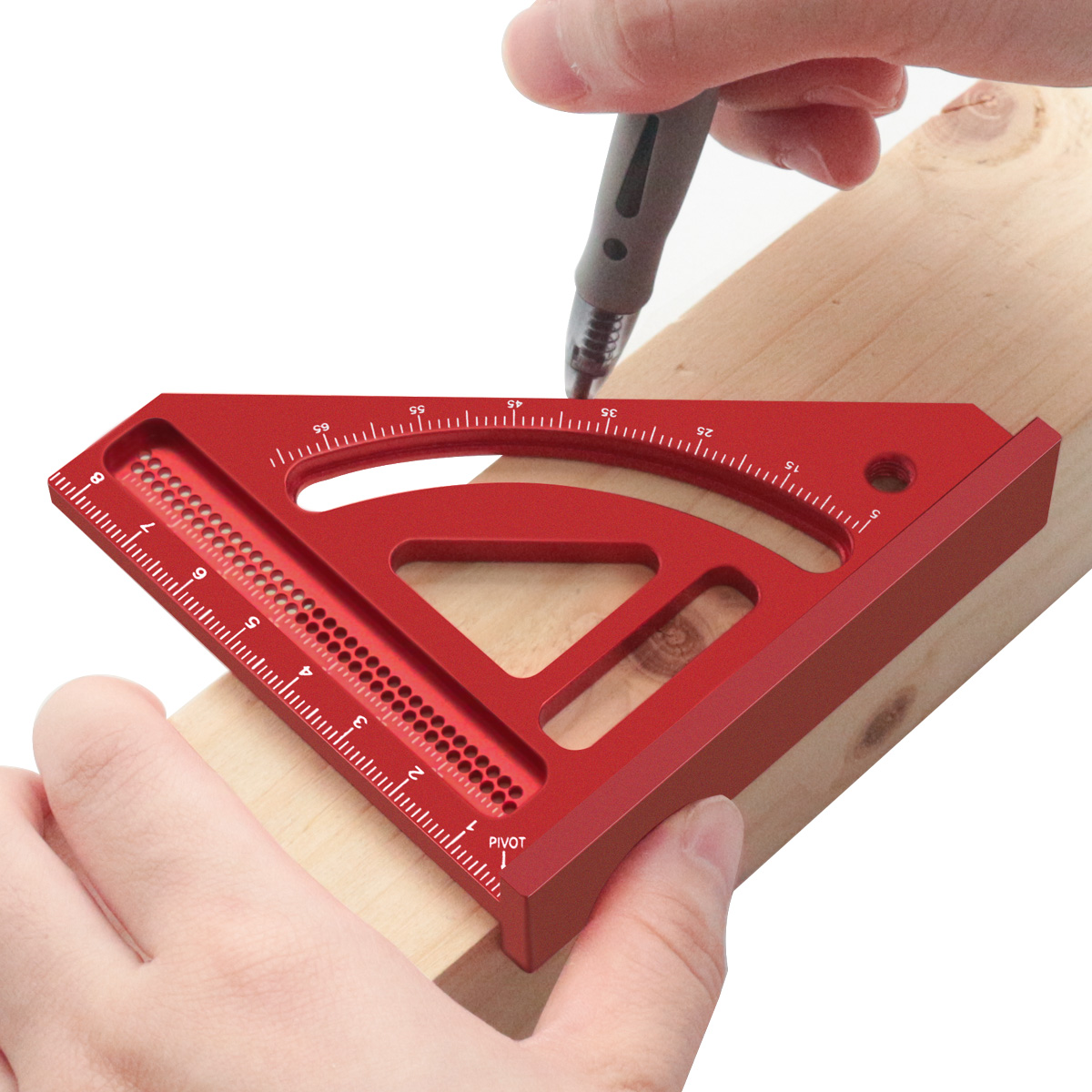 Woodworking For Engineers - Alumínio Multi Angle Measuring Ruler,Woodworking Square