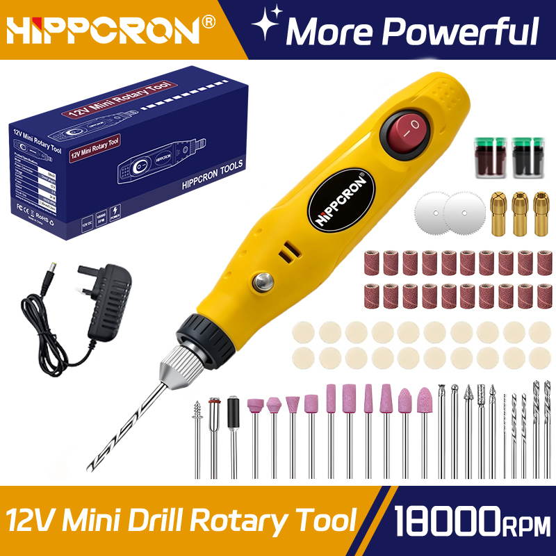 Woodworking Ideas - Mini Furadeira Elétrica Portátil Hippcron com