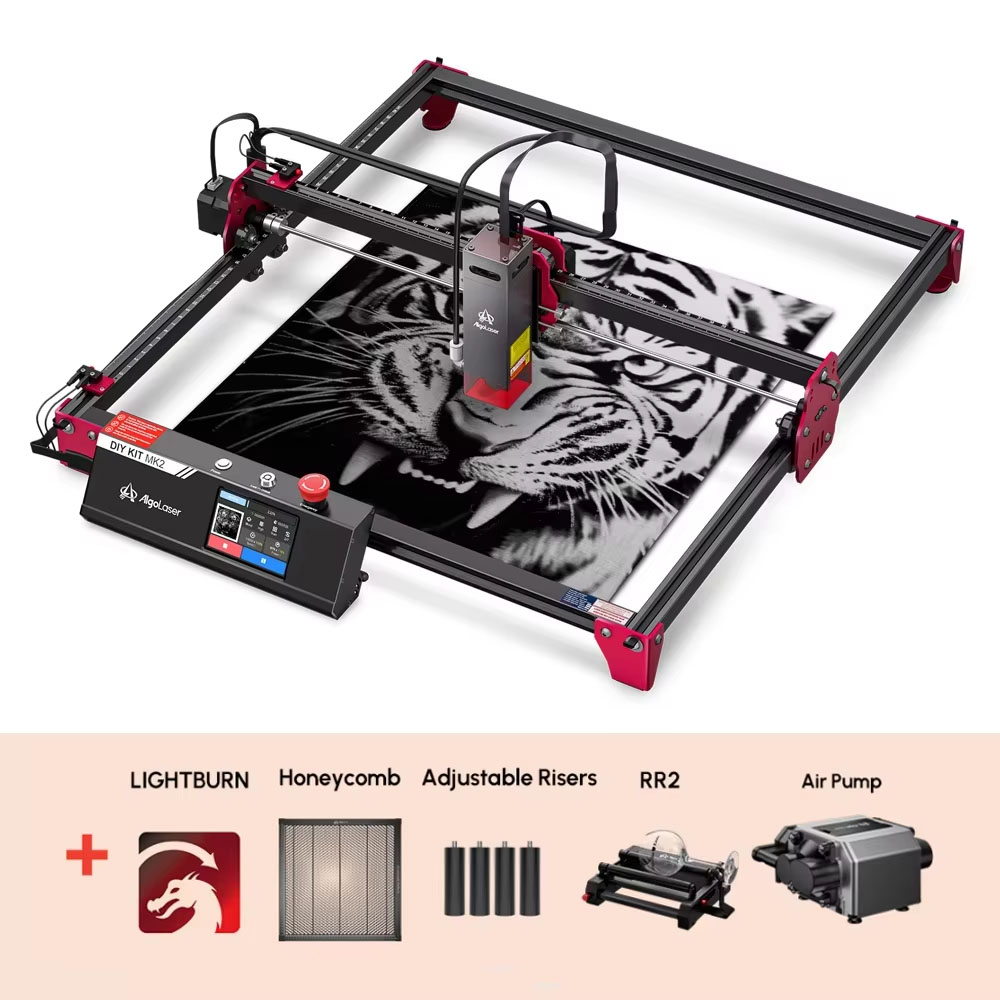 Woodworking Veneer Cutter - Algolaser DIY KIT MK2 40*43cm Cortador