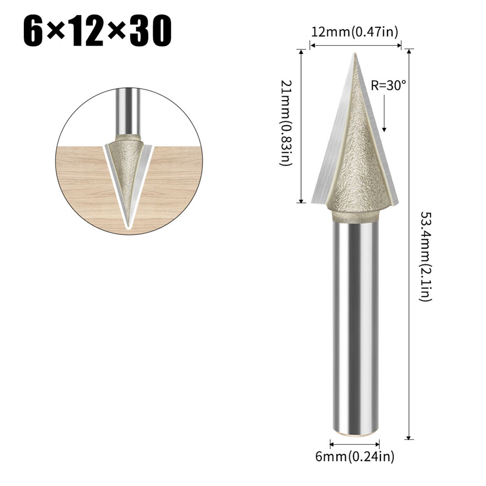 Woodworking Or Woodworking - Fresa de Gravação em V de