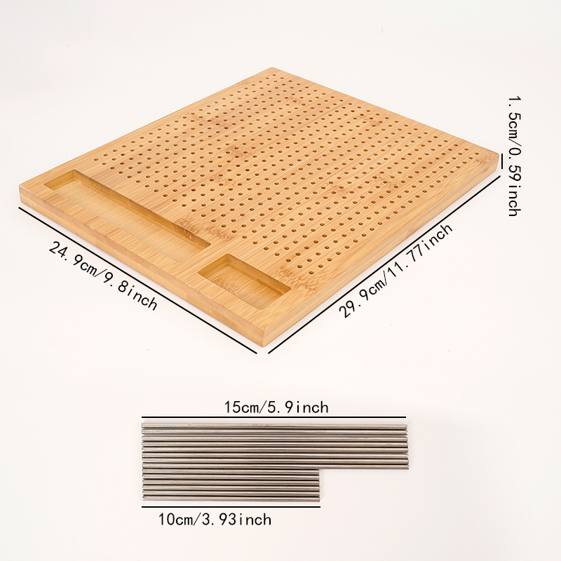 Tábua de Bloqueio para Crochê  - Woodworking Art avaliação e preço