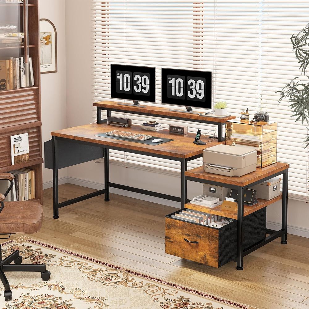 Mesa de escritório de 56,5 pol - Woodworking Or Woodworking avaliação e preço