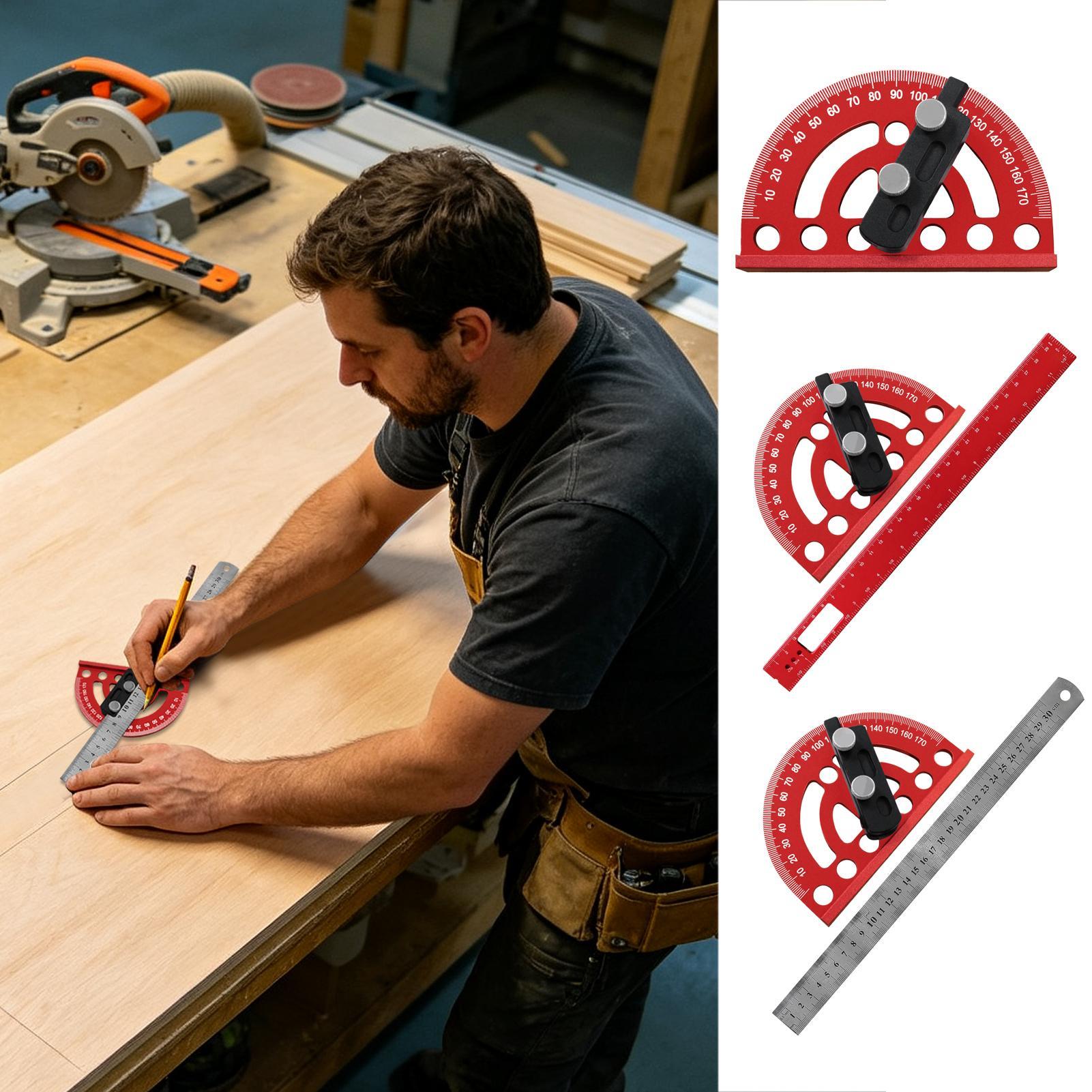 Régua de ângulo de precisão 0- - Woodworking For Engineers avaliação e preço