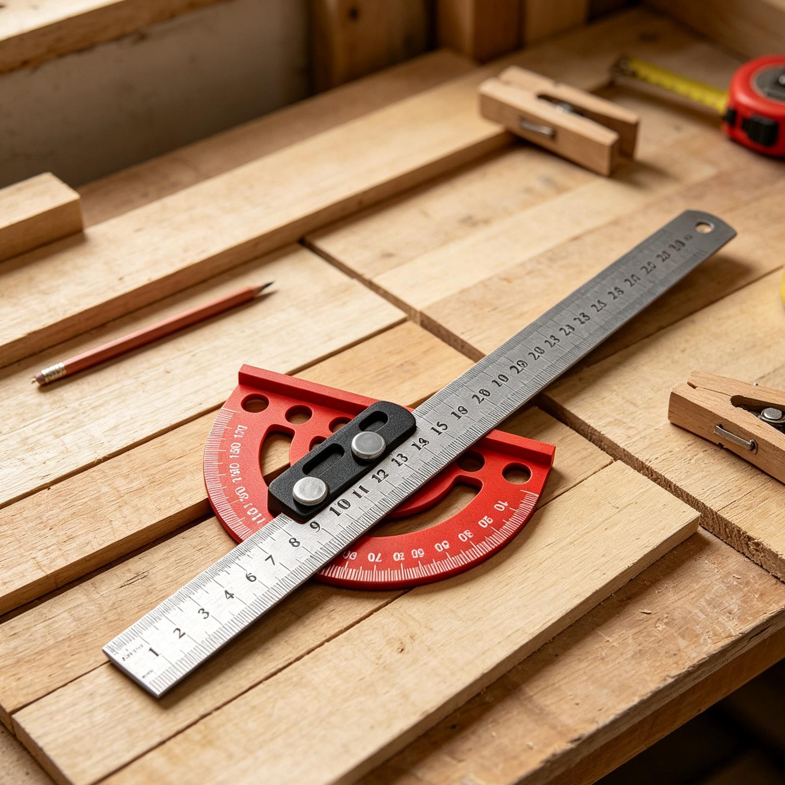 Régua de ângulo de precisão 0- - Woodworking For Engineers avaliação e preço
