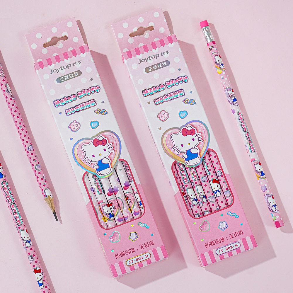 12 Lápis HB Genuínos Sanrio He - Woodworking Ideas avaliação e preço
