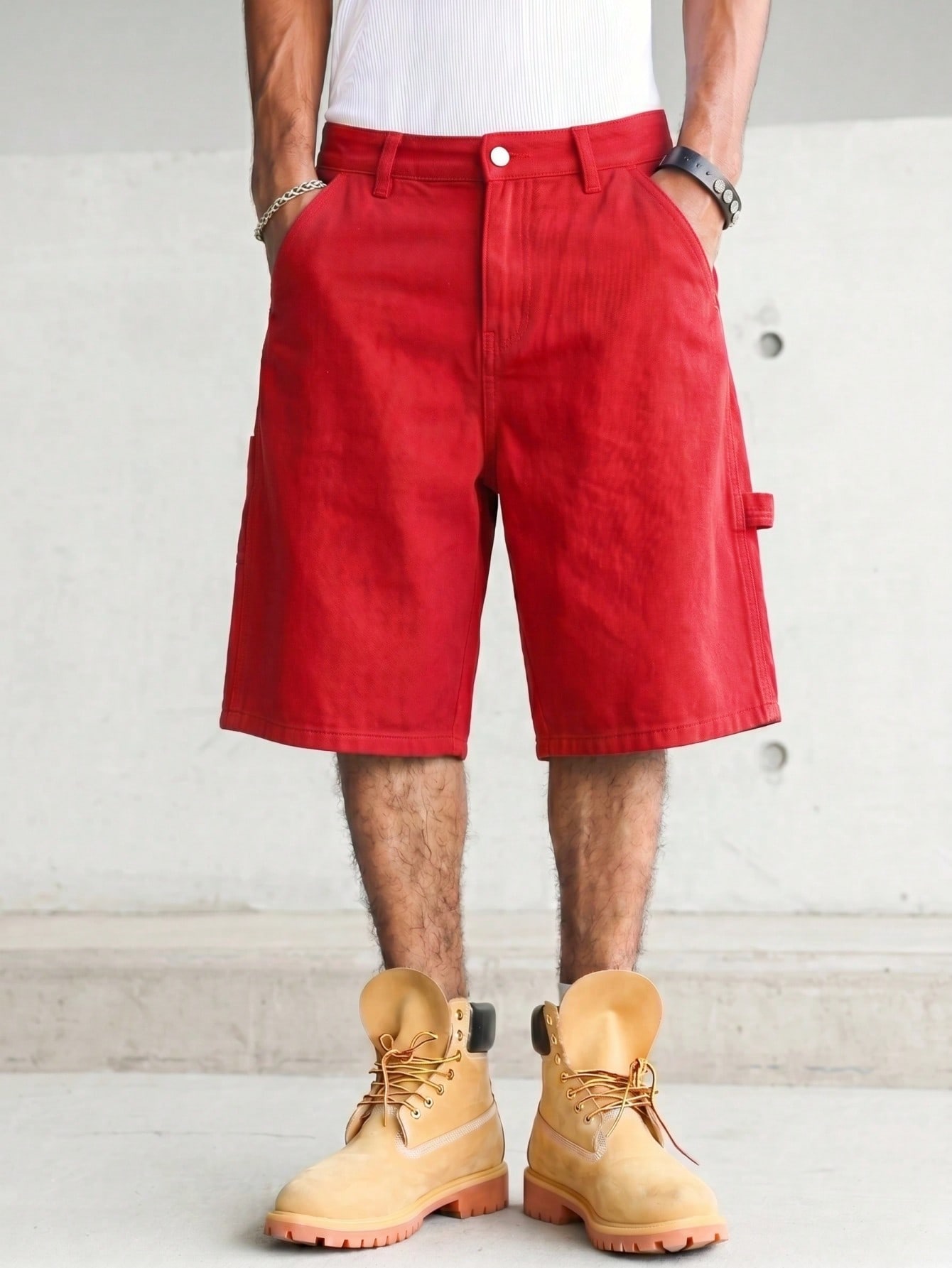 Bermuda de Trabalho Masculina  - Woodworking Overalls avaliação e preço