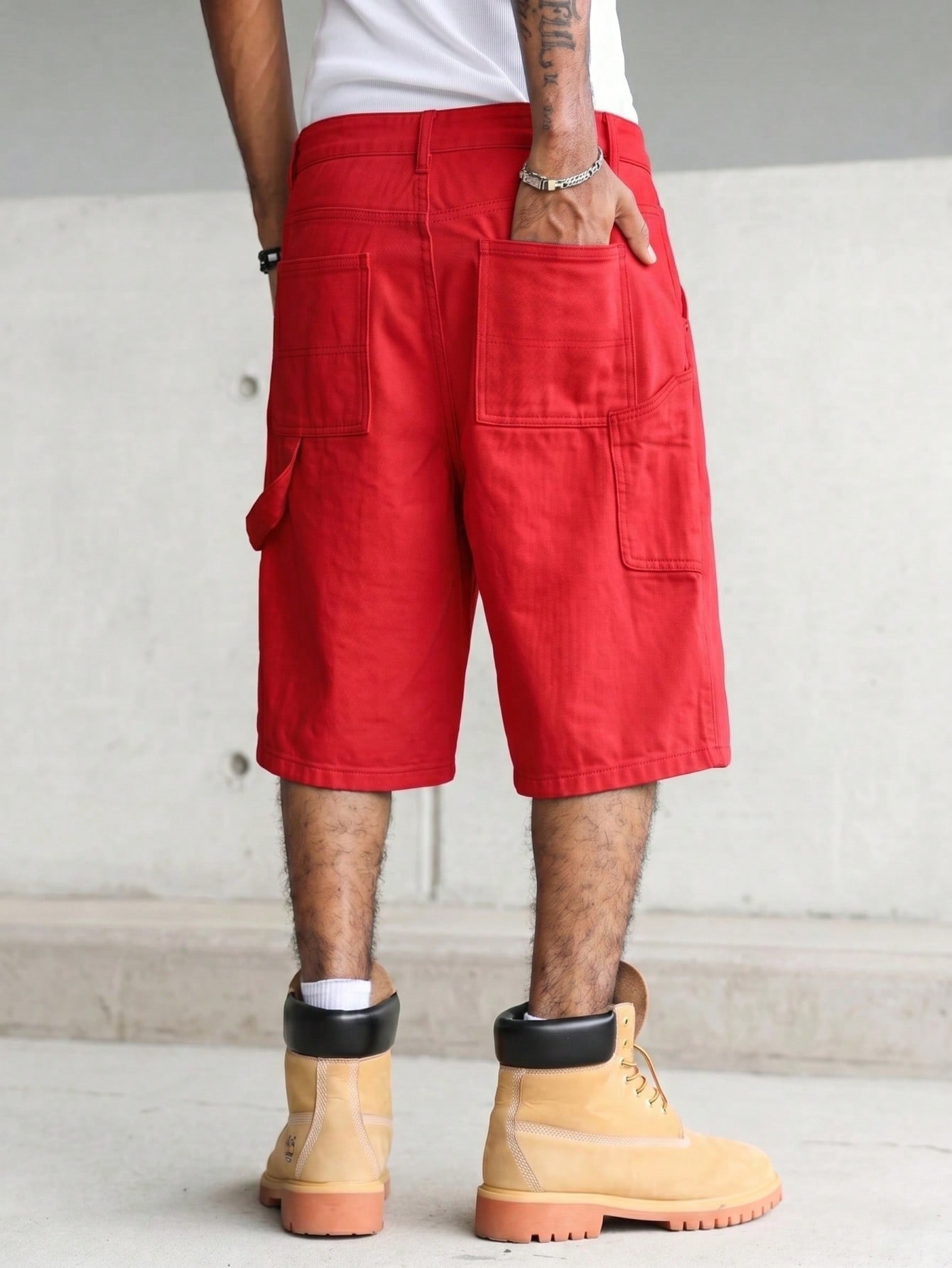 Bermuda de Trabalho Masculina  - Woodworking Overalls avaliação e preço