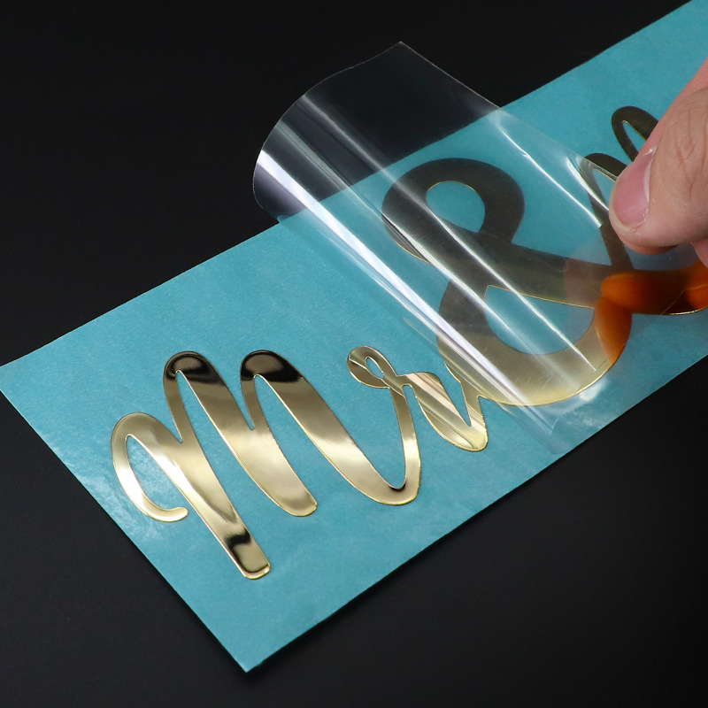 3D Ouro e Prata Transferência  - Woodworking Logos avaliação e preço