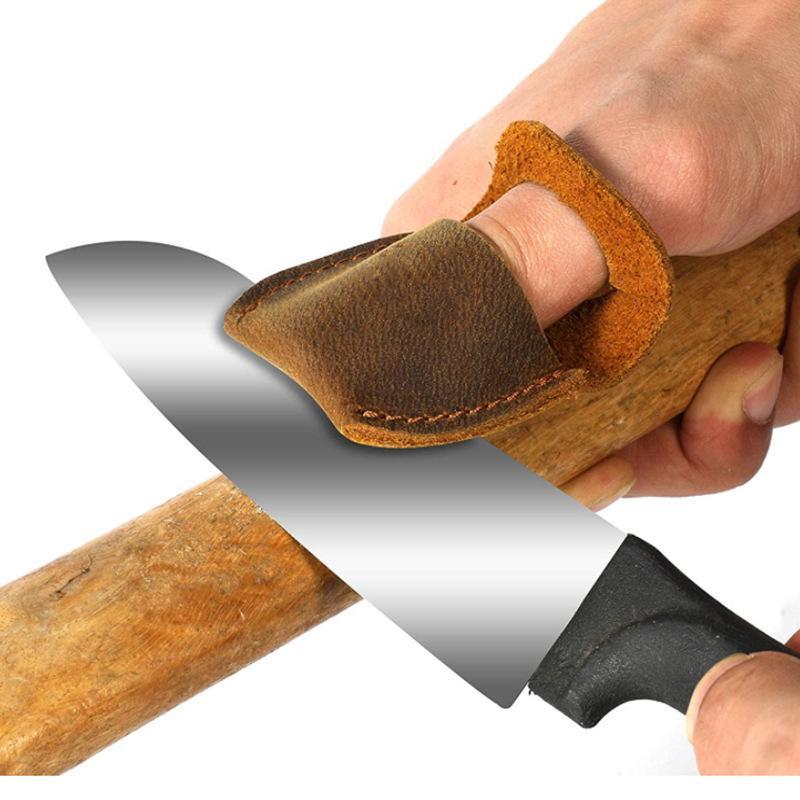 Protetor de Dedo em Couro Bovi - Woodworking Kitchen Projects avaliação e preço