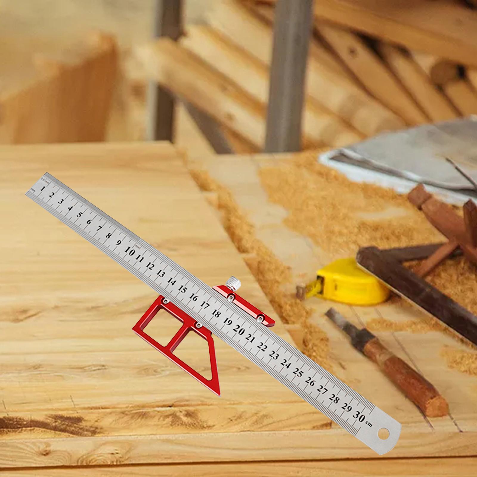 Régua Triangular de Esquadria  - Woodworking For Engineers avaliação e preço
