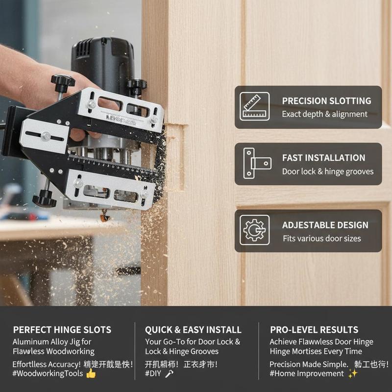 Gabarito de Encaixe em Liga de - Woodworking Tools avaliação e preço