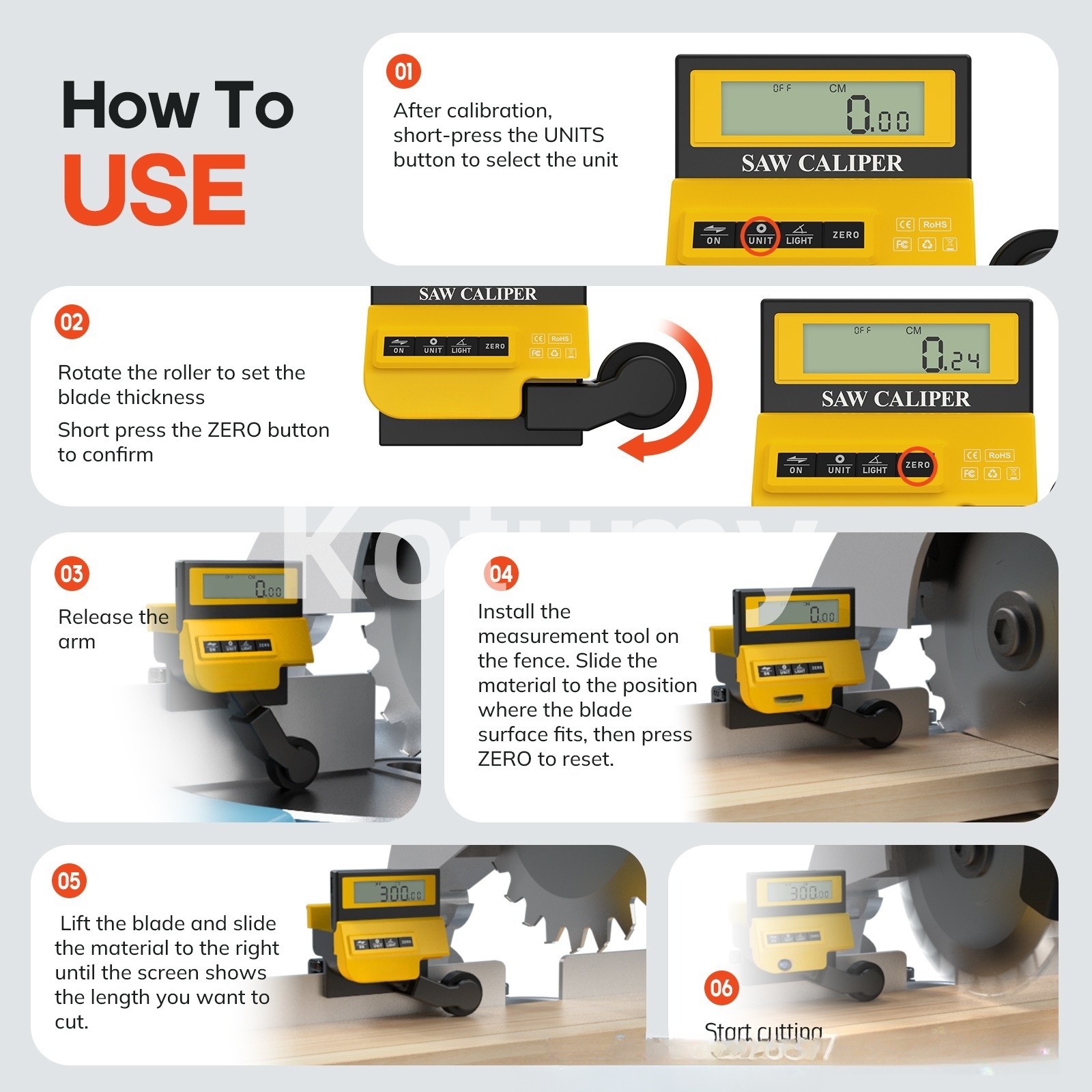 Roda de Medição Digital de Alt - Woodworking Tools avaliação e preço