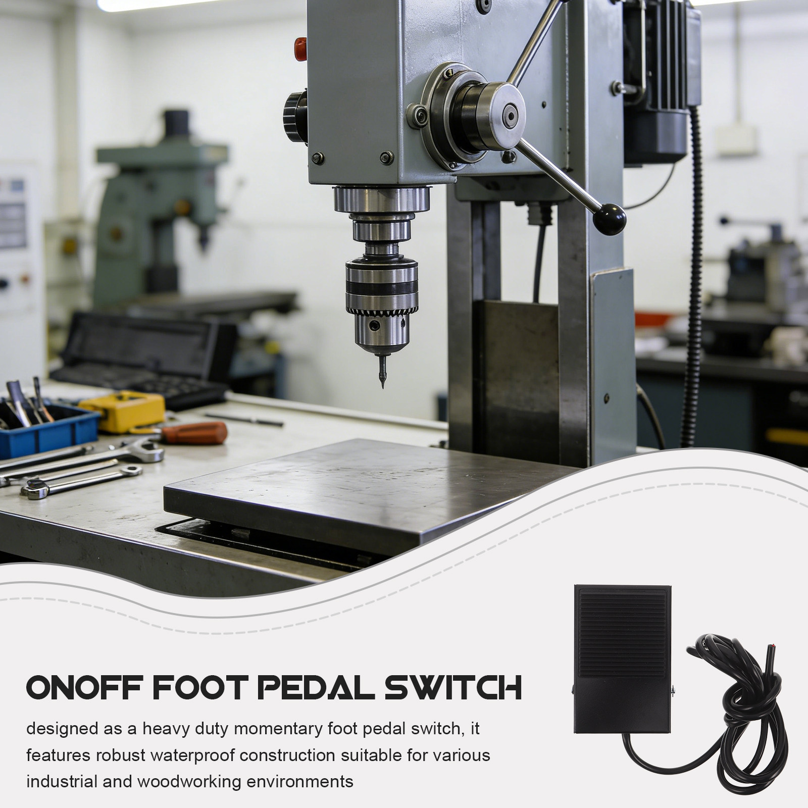 Interruptor de Pedal Momentâne - Woodworking Tools avaliação e preço