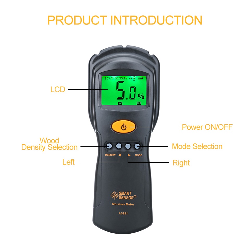 Sensor inteligente as981 higrô - Lumber Woodworking avaliação e preço