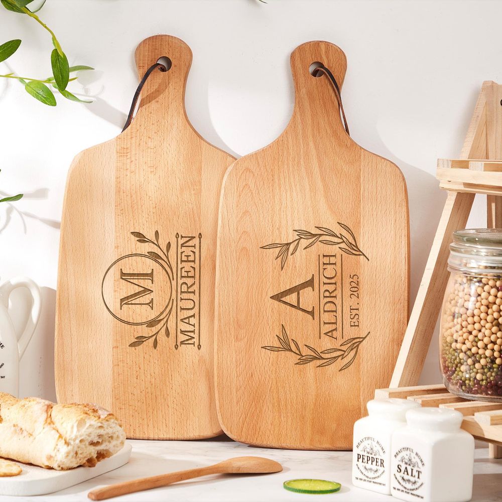 Tábua de Corte de Madeira Pers - Woodworking Logos avaliação e preço