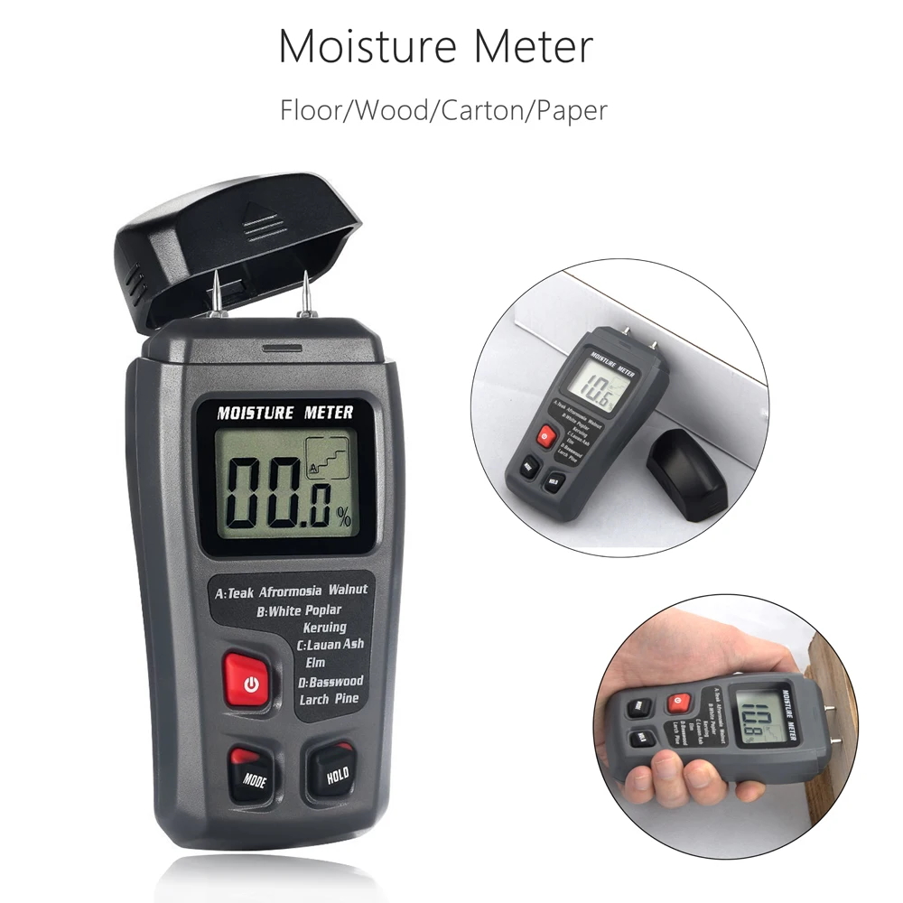 Higrômetro portátil detector d - Lumber Woodworking avaliação e preço