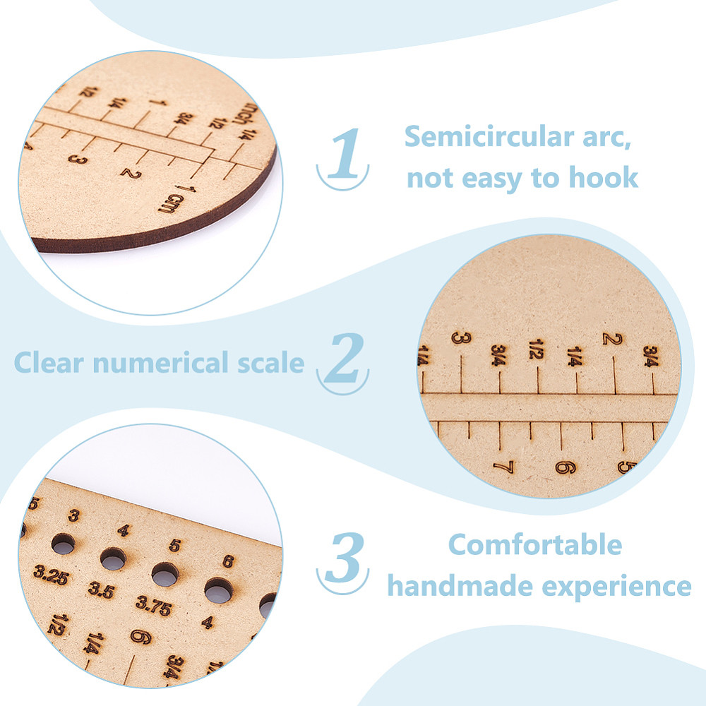 Régua de Tricô de Meias 2D Pla - Woodworking Art avaliação e preço