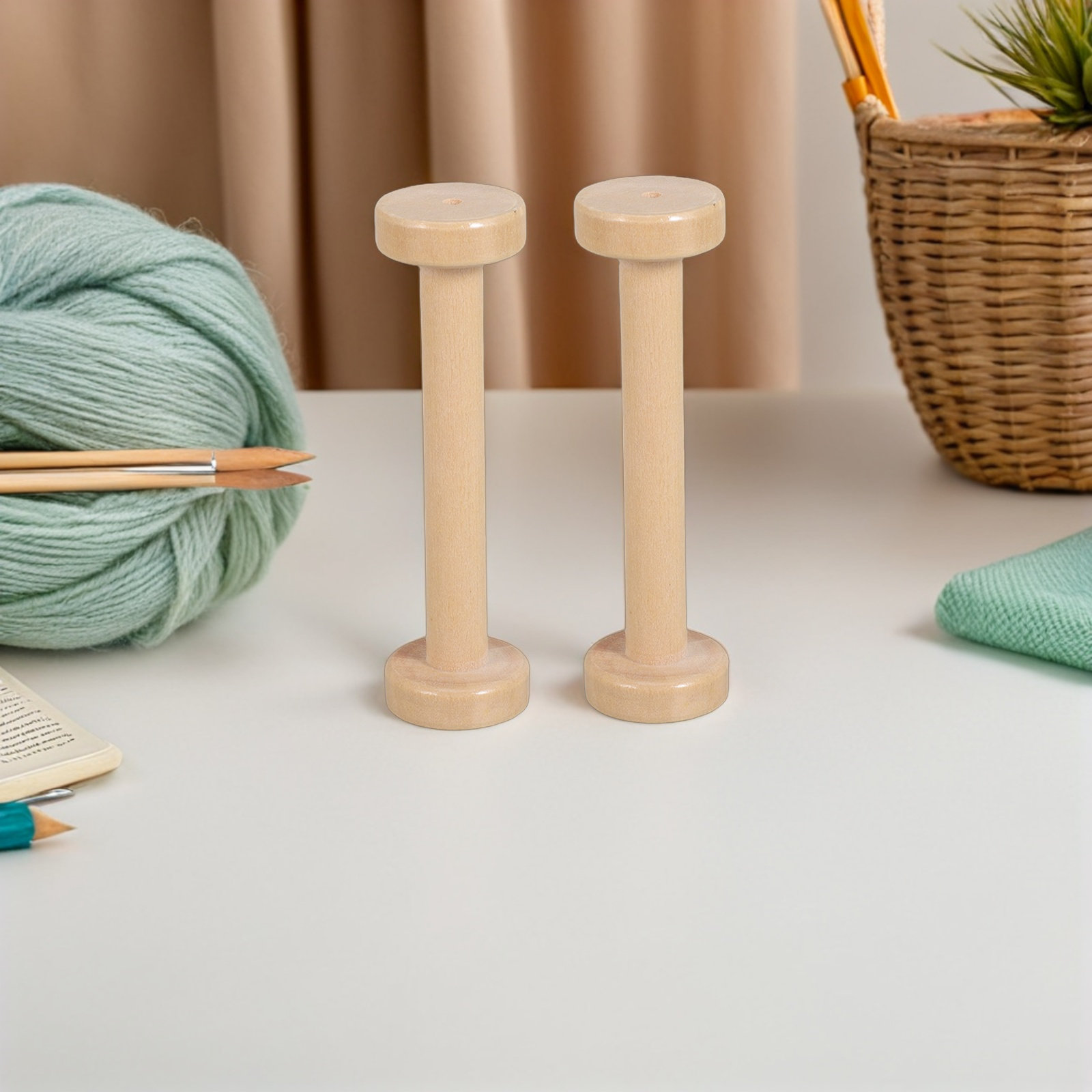 5 Peças de Bobinas de Madeira  - Woodworking Art avaliação e preço