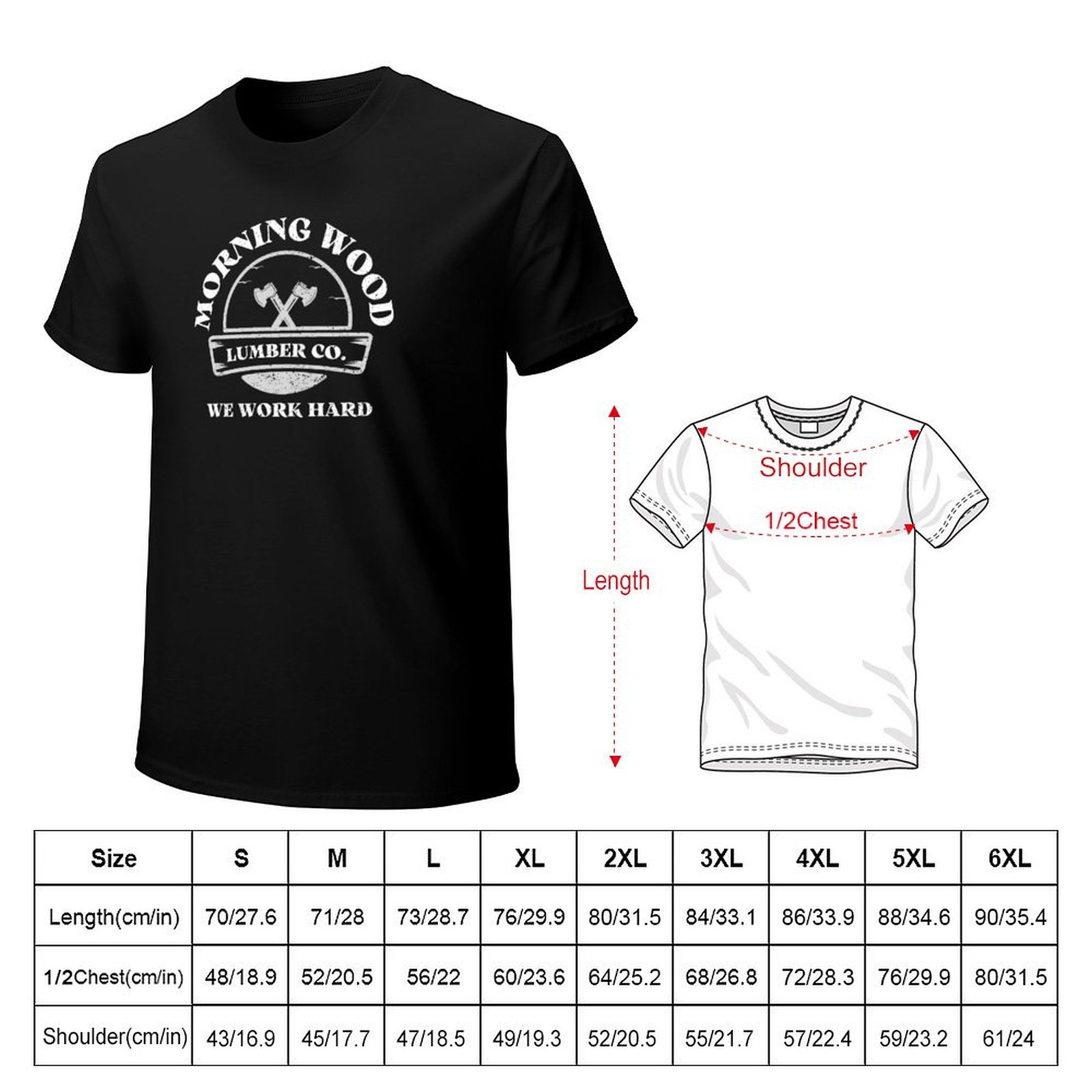 Camiseta Morning Wood Lumber C - Lumber Woodworking avaliação e preço