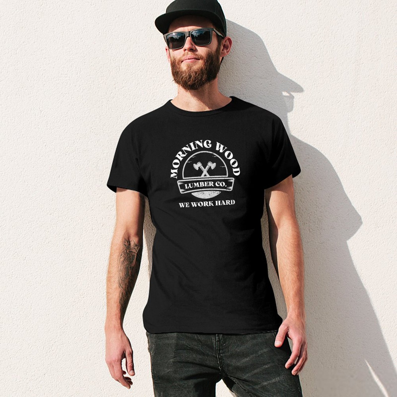 Camiseta Morning Wood Lumber C - Lumber Woodworking avaliação e preço