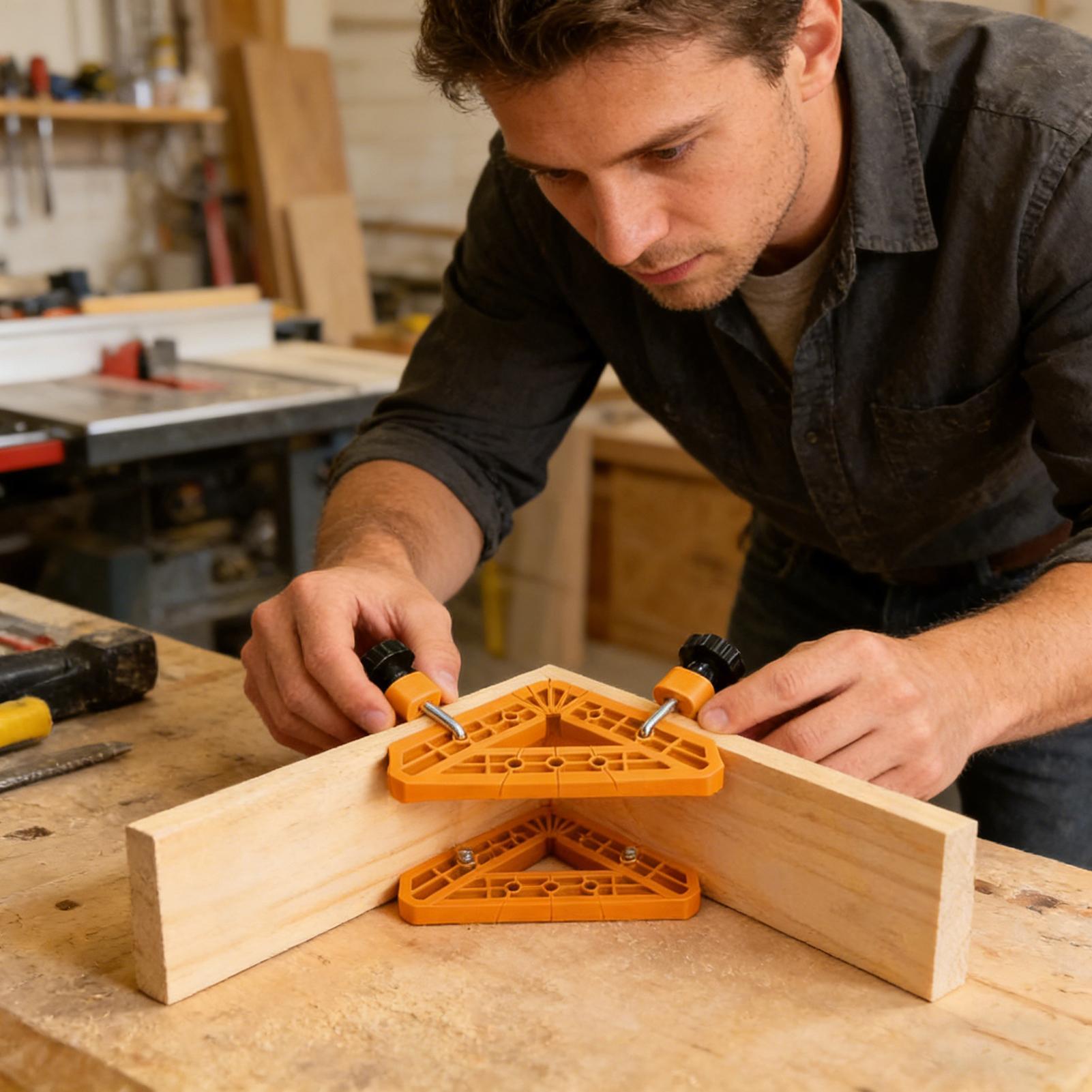 Grampo de 90 Graus, 6 Peças, F - Woodworking Art avaliação e preço