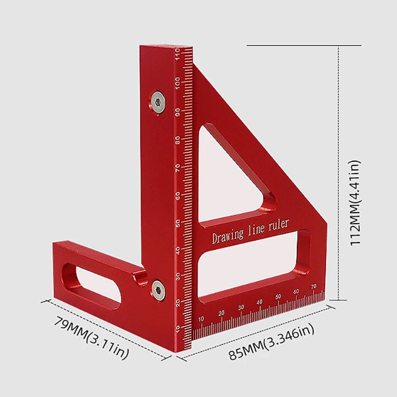 Régua Triangular de Esquadria  - Woodworking For Engineers avaliação e preço