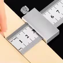 Régua de Precisão de 39mm em L - Woodworking For Engineers avaliação e preço