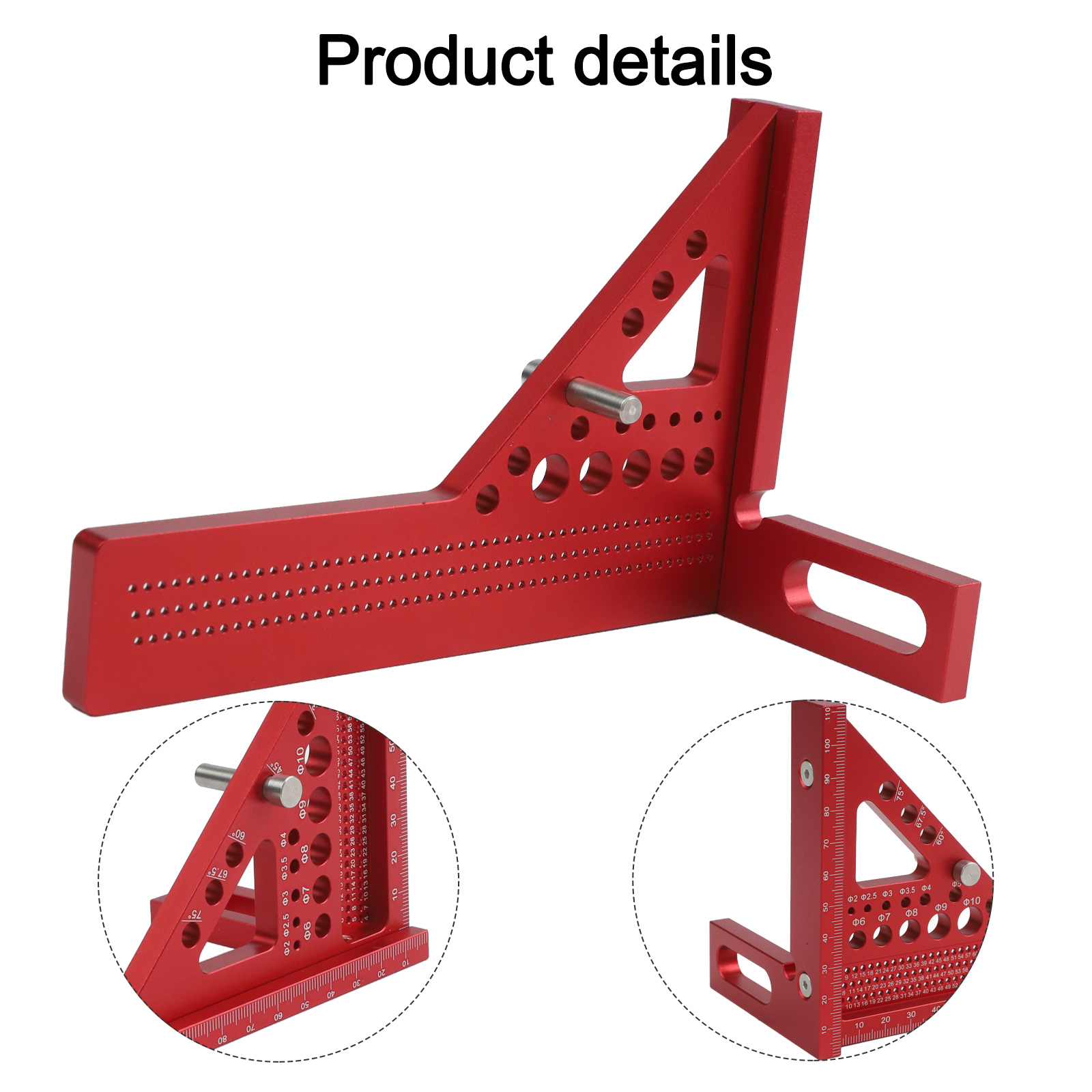 Régua de Carpinteiro 3D Vermel - Woodworking For Engineers avaliação e preço