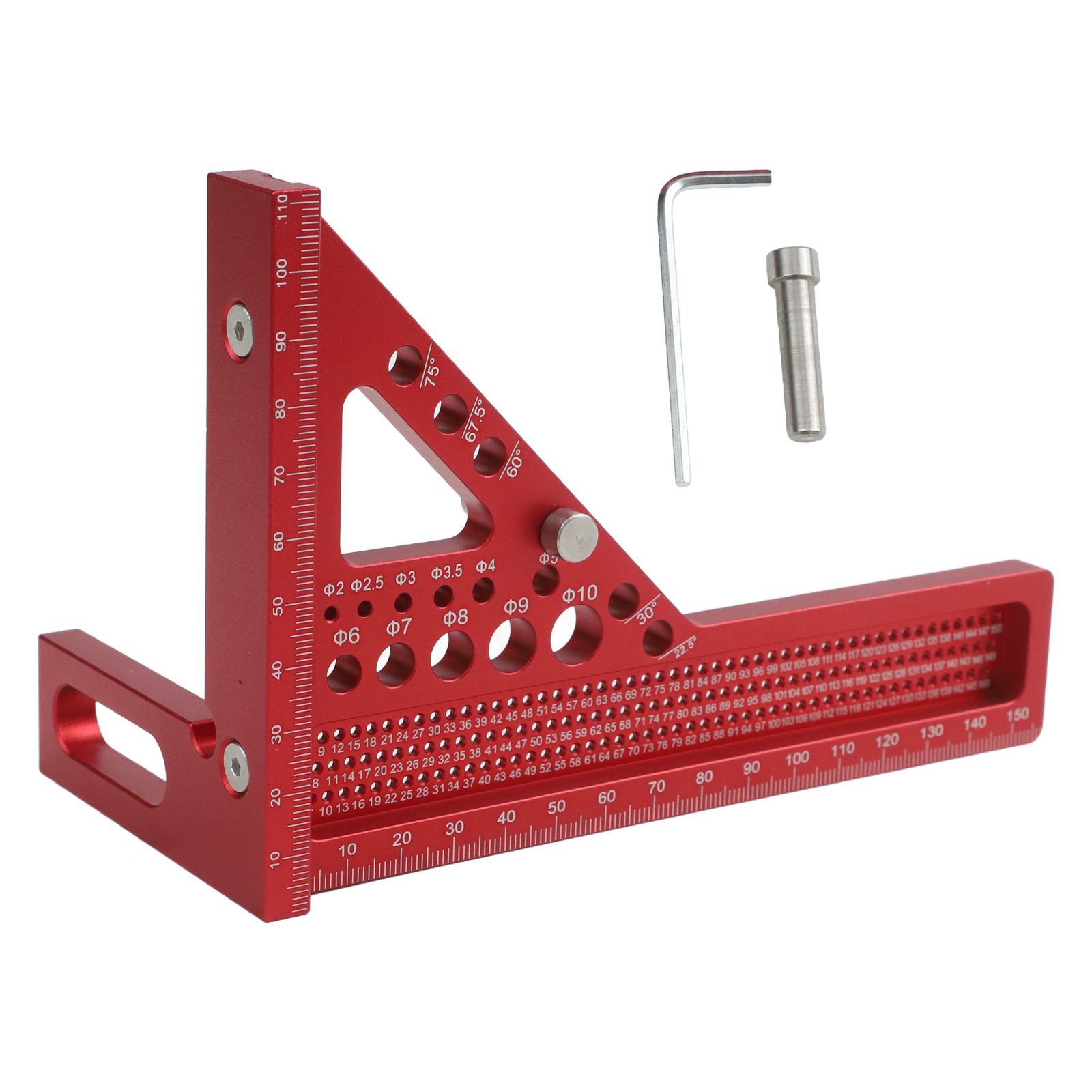 Régua de Carpinteiro 3D Vermel - Woodworking For Engineers avaliação e preço