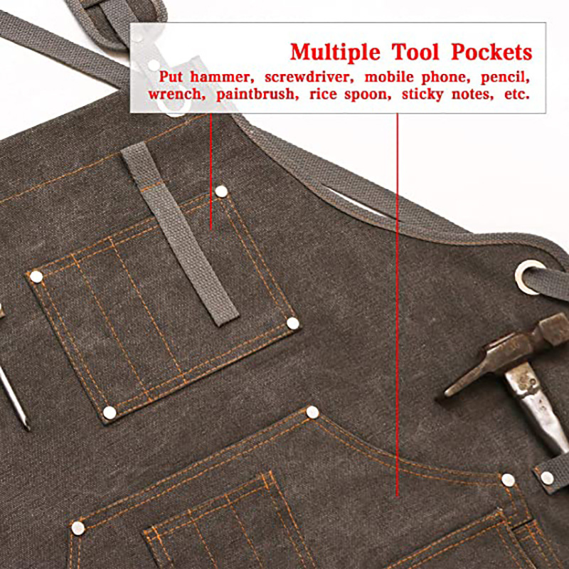 Avental de Lona Reforçado Simp - Woodworking Overalls avaliação e preço